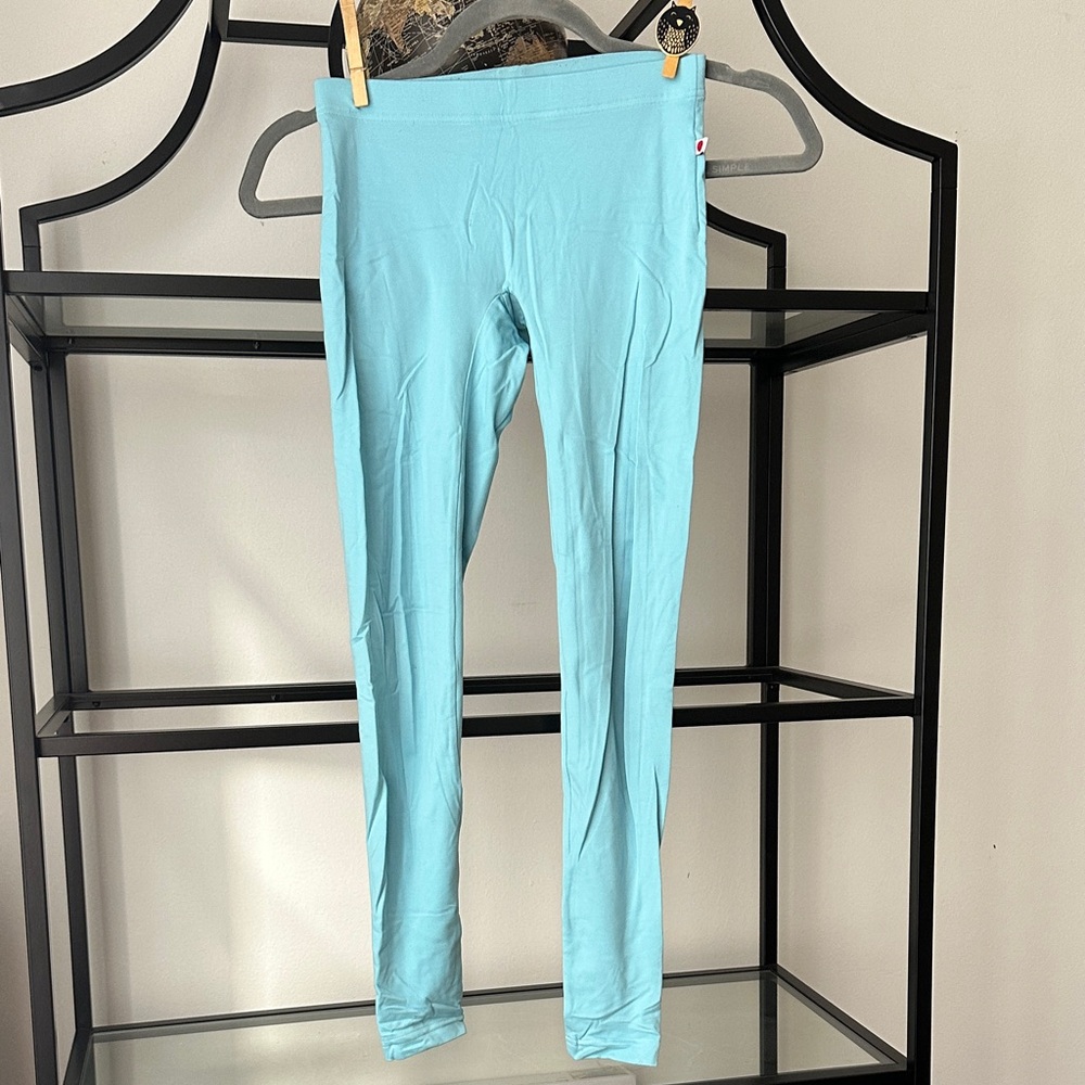 Yumiko Blue ballet leggings